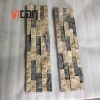 3d wall panels home decorative wall cladding yellow slate black granite mixed culture stone