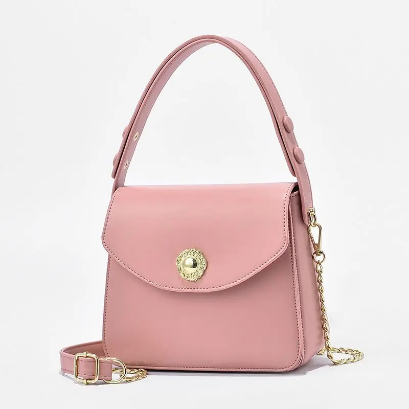 

High Quality sac a main femme Shoulder Bag Simple Bags For Girls PU Leather Crossbody Purses