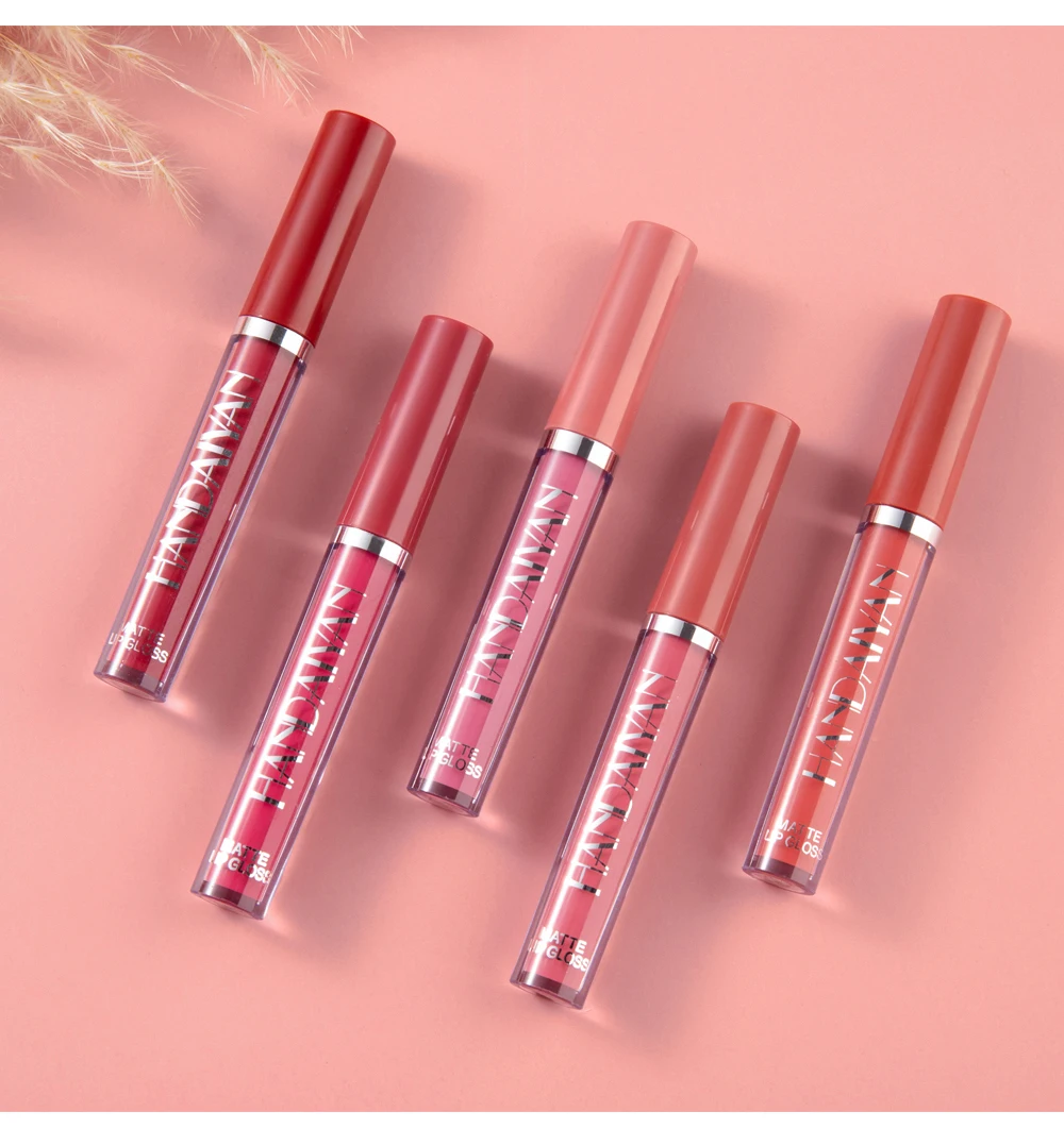 

Hot sale wholesale no logo 12 colors private label matte liquid lipstick set