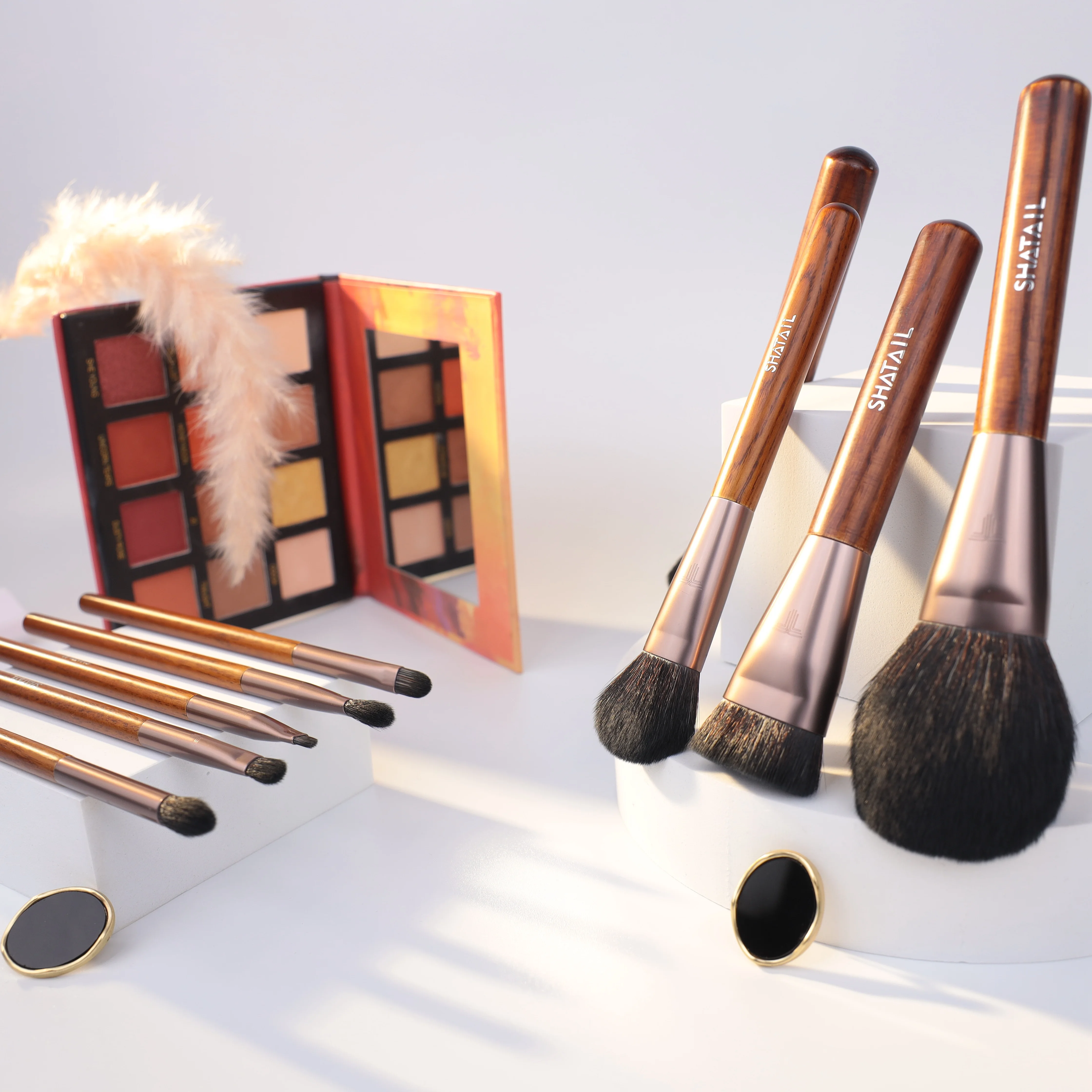 

9 Pieces Private Label Nude Cosmetic Small Foundation Mini Make Up Brush,Make Up Brush Custom Logo,Make Up Brush Goat Hair Sets