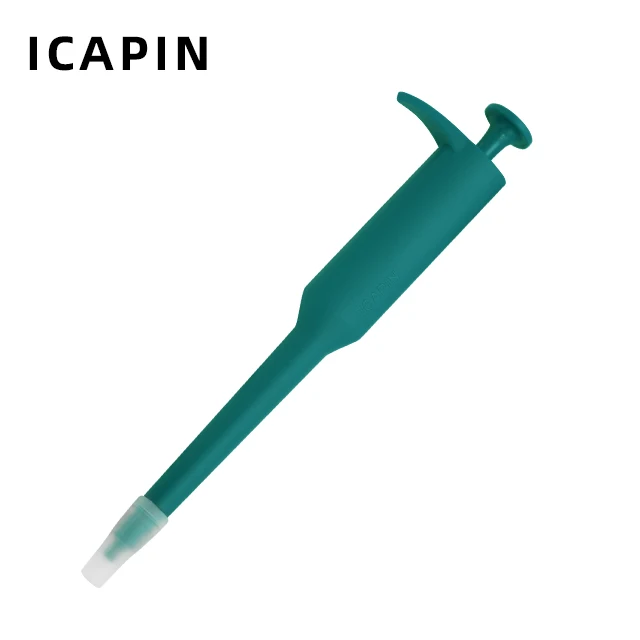 

new ICAPIN F1 cat dog universal replaceable silicone head anti choking pet pill side grip medicine feeder, Support customization