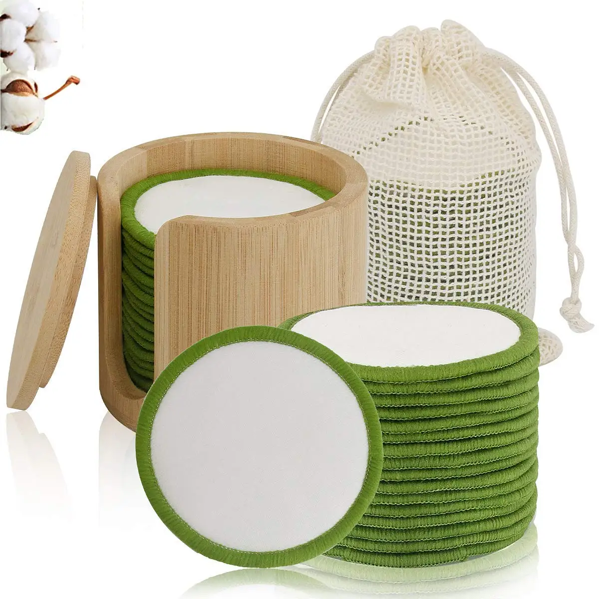 

Eco Friendly Washable Remover Comfortable Makeup Remover Pads