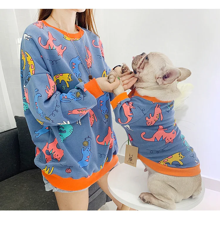 

Dog Clothes Print Matching Dog And Owner Clothes Custom, As picture