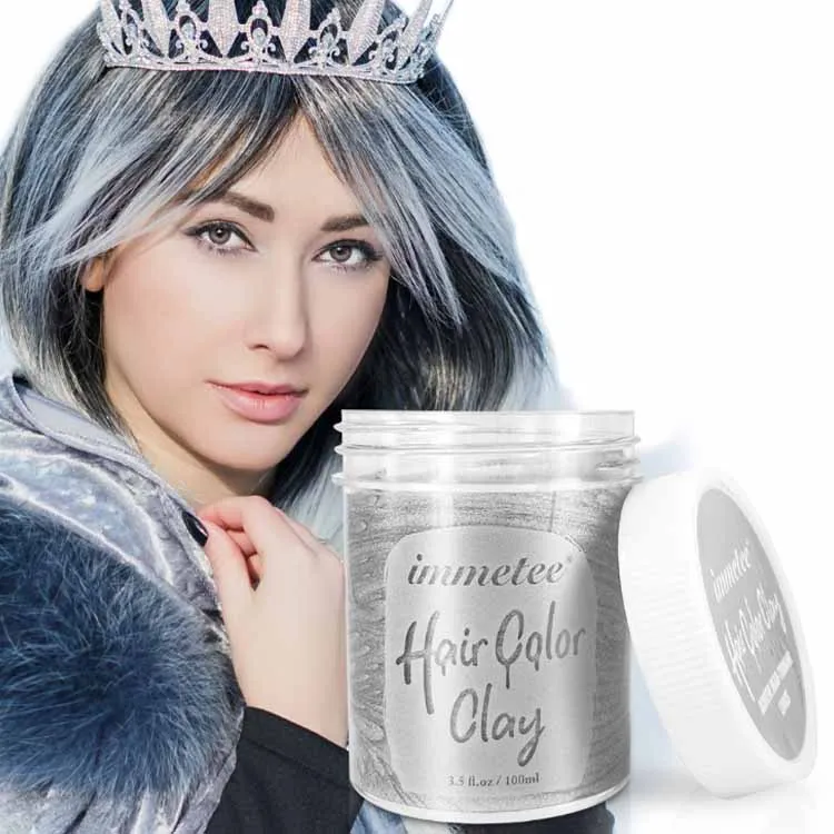 

IMMETEE Manufacturer Modeling Fashion Permanent 4 Colors Hair Color Clay