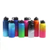 18oz Vacuum Insulated Stainless Steel Water Bottle wide mouth insulated bottle with straw lid Hydro Canteen Powder Coated thermo