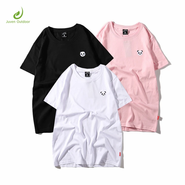 

short sleeve round neck breathable embroidery thin cotton spandex fitness embroidery t shirt, Customized color