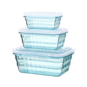 Image of METIS Silicone collapsible freezer food storage containers Portable storage boxes