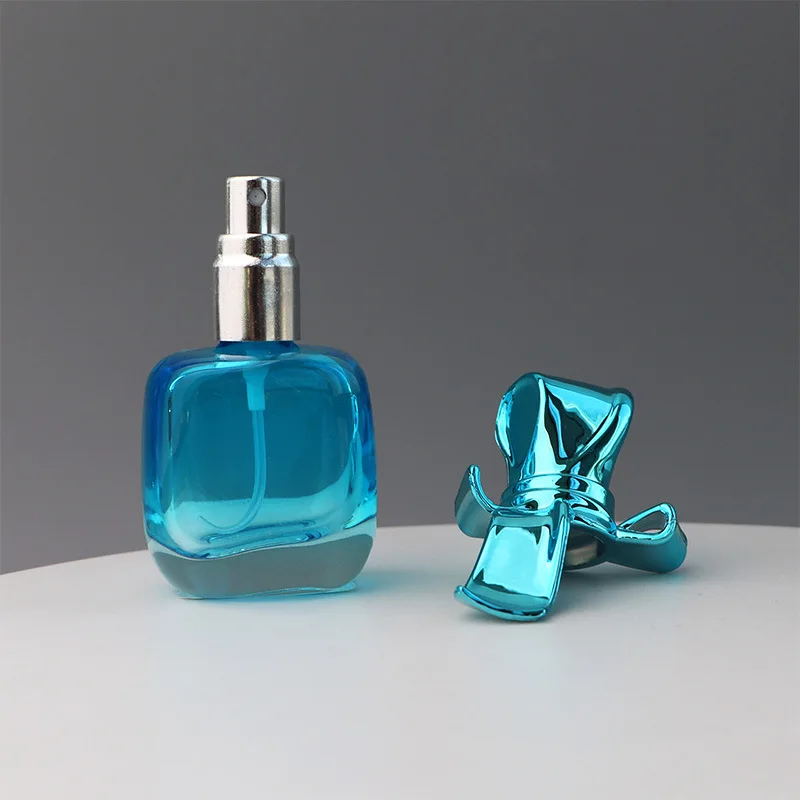 

2022 latest design OEM your own colorful red yellow green blue perfume bottle custom