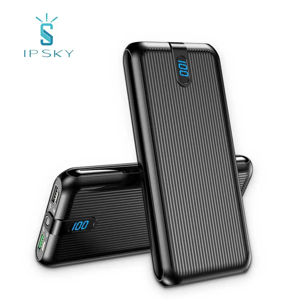 

IPSKY Quick charger QC3.0 PD 22.5W Type C power bank 20000mah