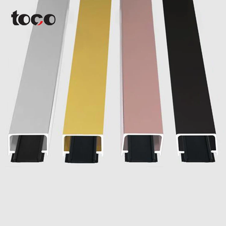 

toco mosaic tile transition strips polished floor protective edging strip u tile trim base for wall connection