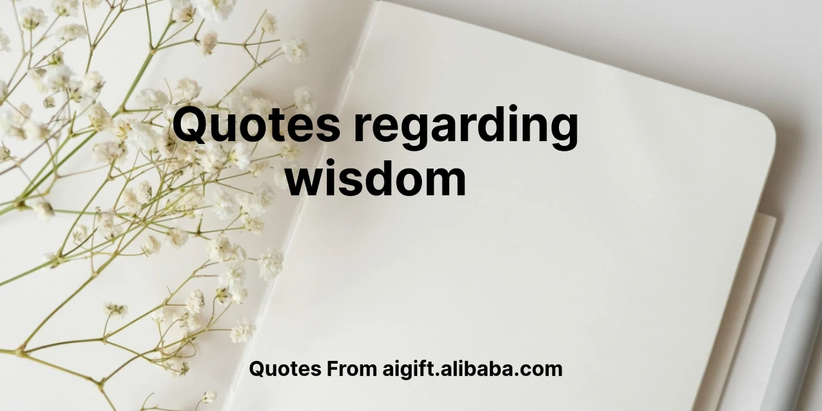 quotes regarding wisdom