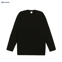 

Factort OEM/ODM custom mens Plain Blank streetwear drop shoulder long sleeve t shirt