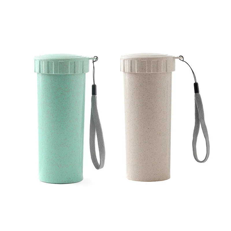

1pcs Portable Water Cups Plastic Coffee Cup Keep Drink Water Bottle for Outdoor Travel Camping Hiking Picnic Cup Couple
