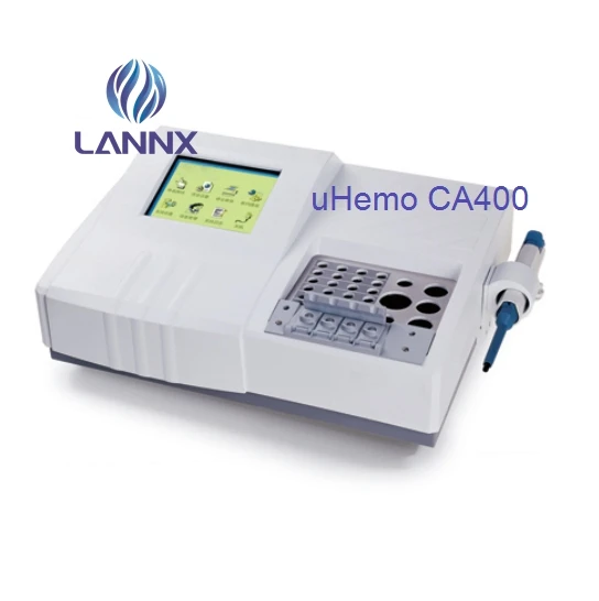 

Lannx uHemo CA400 Clinical Analytical Instruments blood coagulometro price portable Semi-auto Coagulation Analyzer Blood for Lab