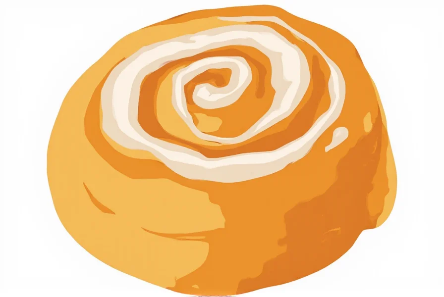 cinnamon roll clipart