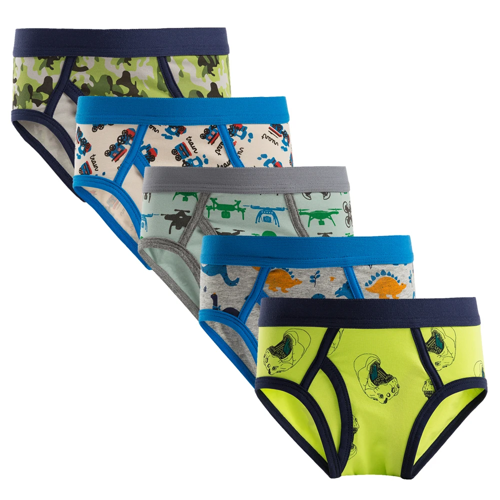 

Hot Selling Baby 5 Pieces/lot Panties Children 95% Cotton Underwear 1~12 years Old Boy Underwear Clothing in USA