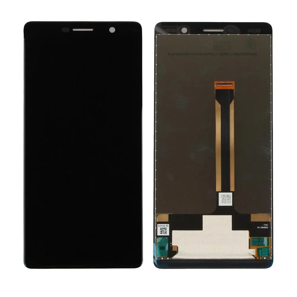 

Replacement Parts OEM 7+ LCD Display For Nokia 7 Plus TA-1046 1055 1062 Touch Screen Digitizer Black Full Assembly