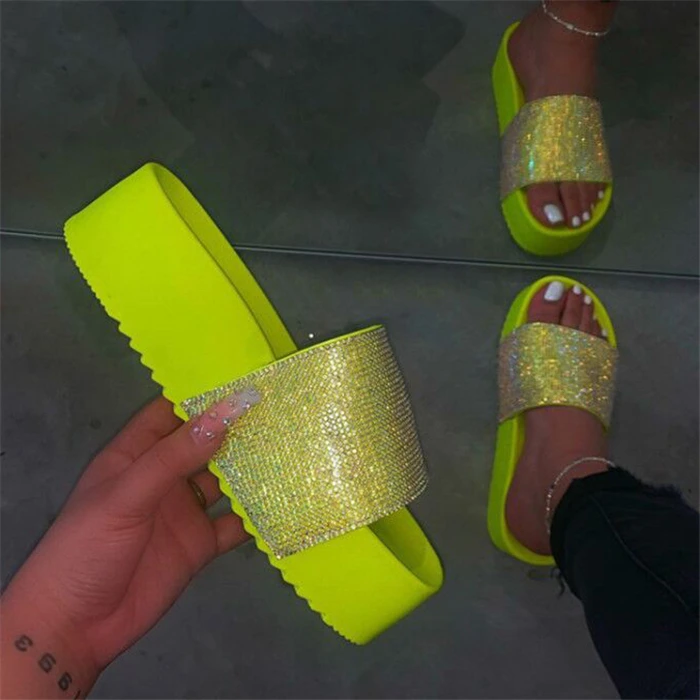 

New style Platform Sandals Ladies Lace Up slippers Women platform sandals