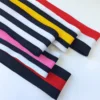 High quality Colored low elastic cotton knitted binding webbing tape