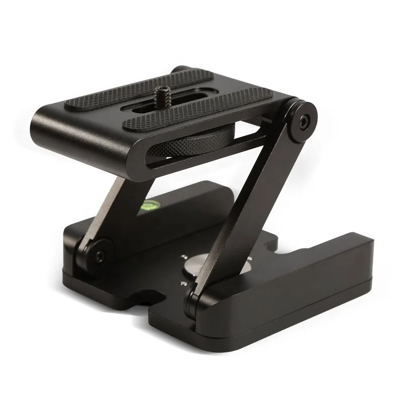 

Aipaxal Professional Universal Quick Release Plate Stand Holder 360 Foldable Z type Camera Mount for DSLR Camera Canon, Black