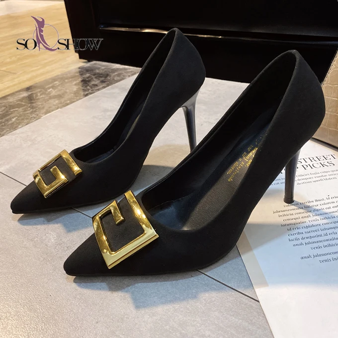 

new arrival female high heel ladies shoes