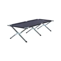 

Outdoor Camping Cot Army Other Portable Beach Steel frame Hiking Product Foldable Air Turkey Surplu Chair Folding Bed