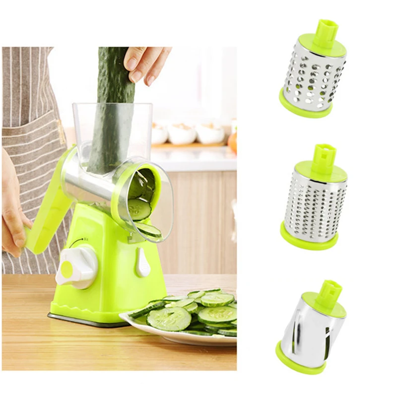 China Factory Manual Aluminum Alloy Vegetable Grater Chopper Cutter