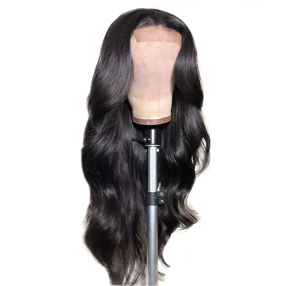 

Hot sale brazilian Human long hair lace front wigs