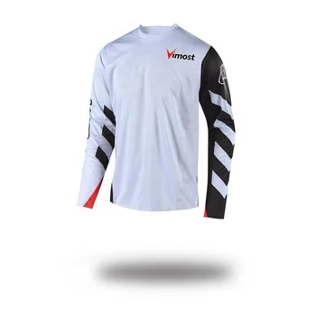 Wholesale Cheap Latest White Long Sleeves Motocross Race T Shirt ...