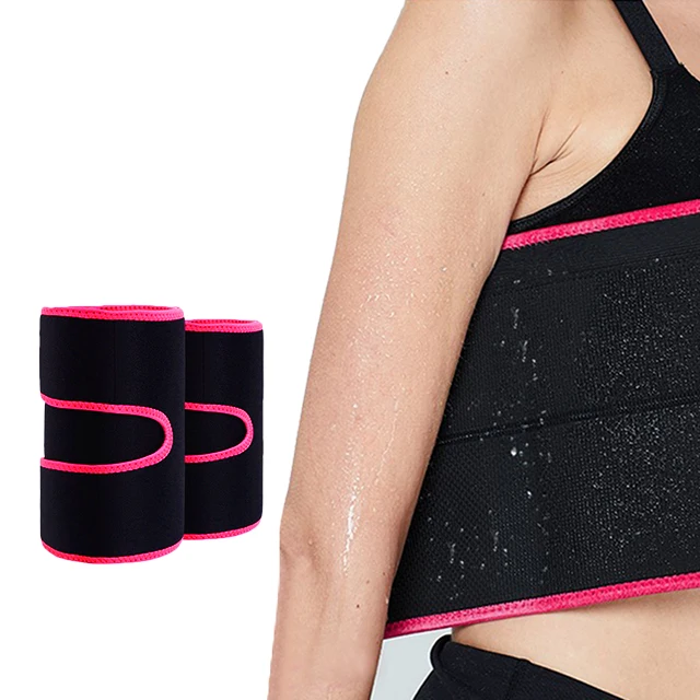 

Neoprene Whole Body Slimming Belt Support Waist Leg Arm Trimmer For Sports, Black