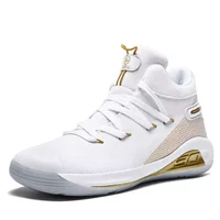 

Accept Custom Brand Design Mens White Professional Match Used Basketball Shoes