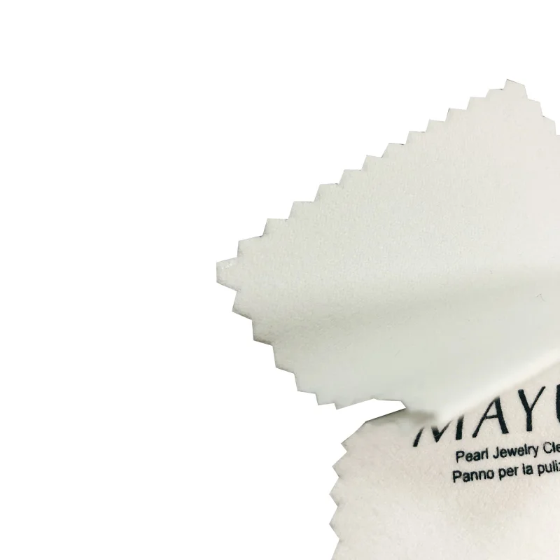 Top Quality Soft Pearl Jewelry Cleaning Cloth Microfiber Pearls Care