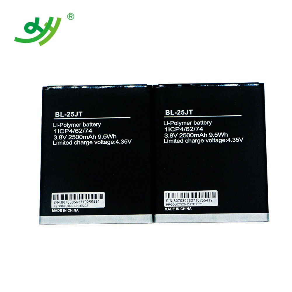 

Original quality For Tecno batteries 2500mah Mobile Phone Battery For Tecno Battery Bl-25JT, Environmental protection green