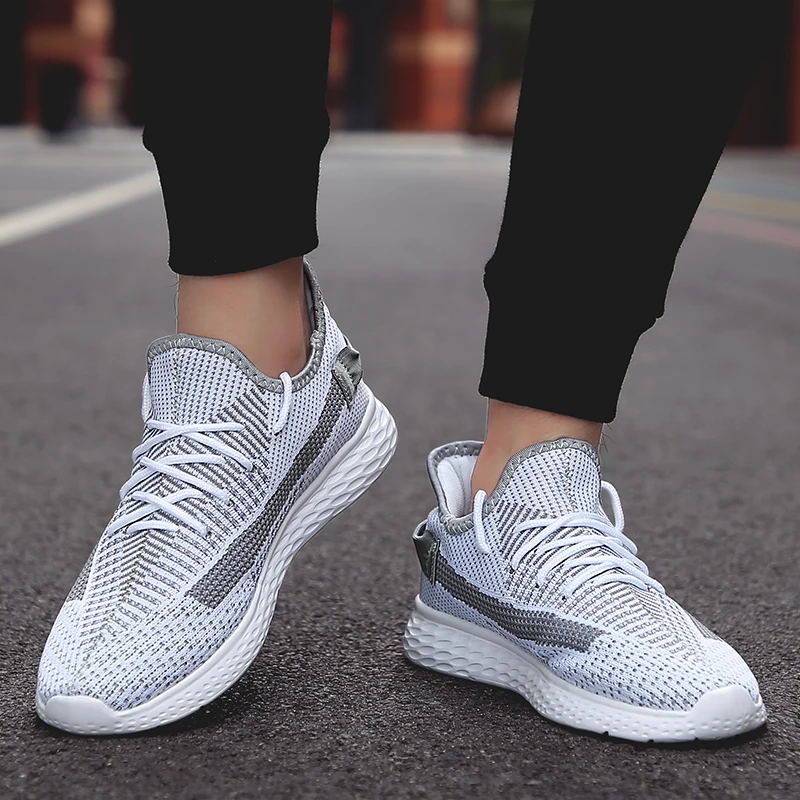 

Mesh Running Sneakers Walking Gym Lightweight Breathable Mens Sports Shoes for Men Low Price