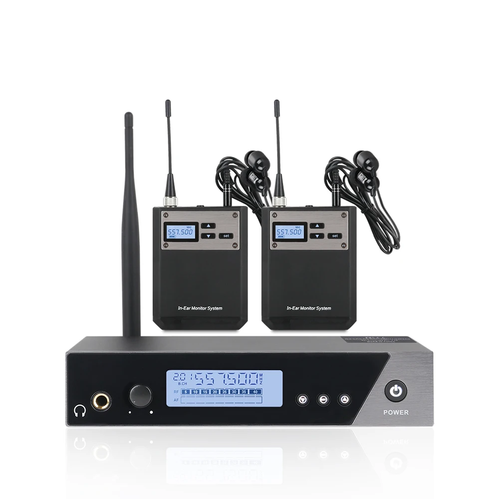 

One for two In Ear Monitor Professional Wireless Music System for Stage