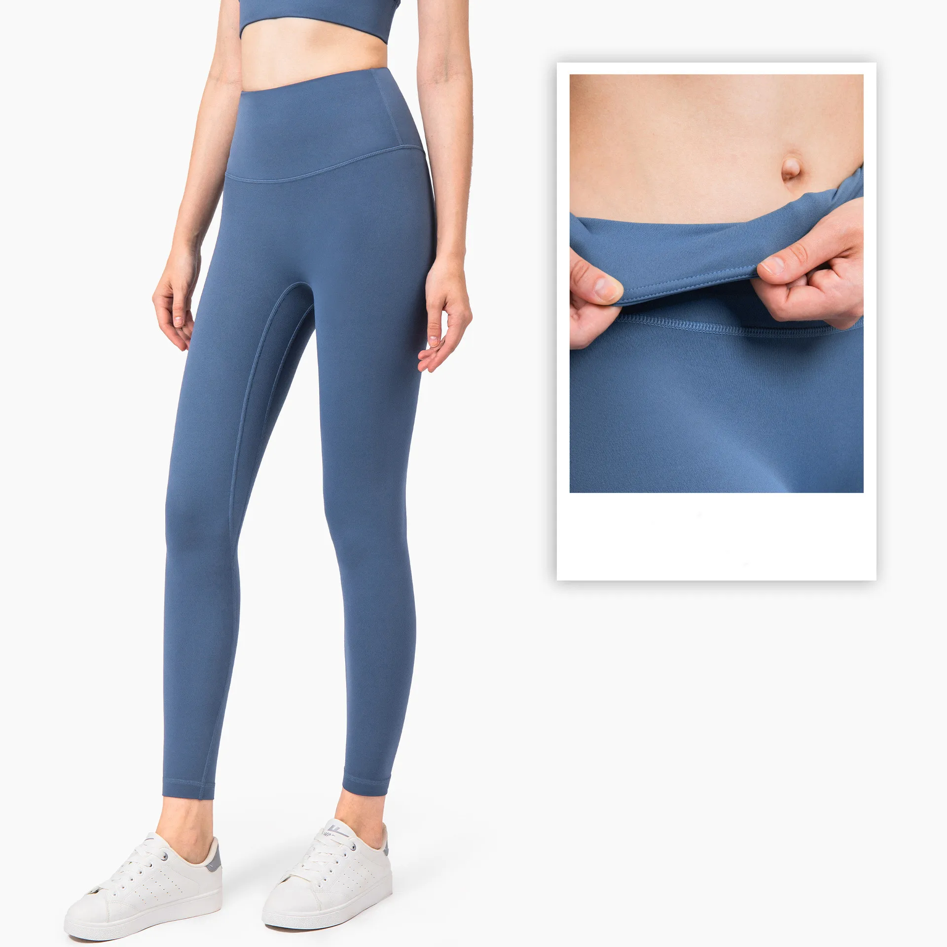 

High waist anti flanging Yoga Pants New no embarrassment one piece hip lifting peach pants yoga leggings women leggings