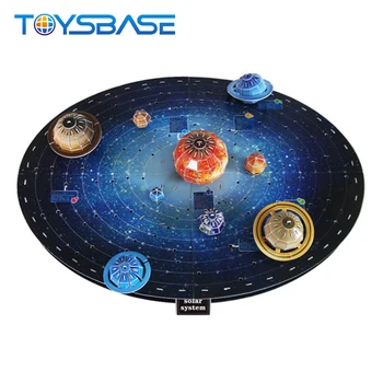 Meilleure Vente écologique Système Solaire Enfants Papier 3d Puzzle Bricolage Jouet Buy 3d Puzzle Bricolage Jouetpuzzle 3djouet De Puzzle Product