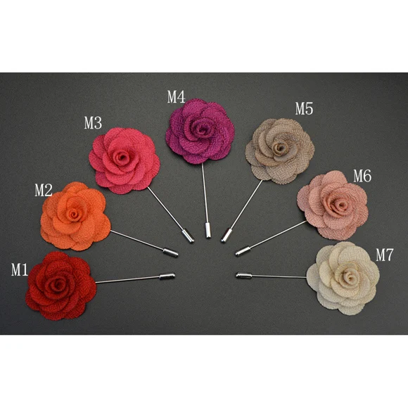 

Fashion mens's flower brooches, Picture