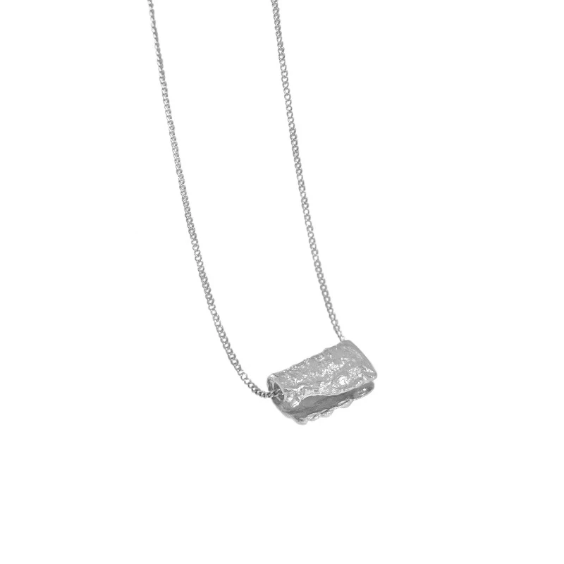 

Trendy fashion individual special design men accessories sterling silver 925 jewelry 18K gold plated chain necklace for women