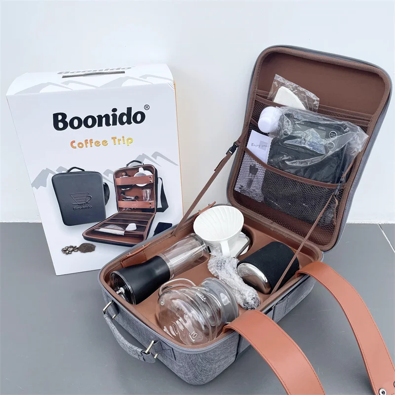 

Boonido Accessories Kitchen V60 Scale with Timer Pour Over Kettle Server Paper Filter New V60 Coffee Maker Gift Set