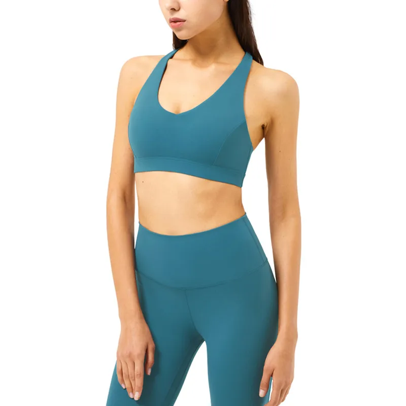 

2021 Hot Activewear Sets High Quality Yoga Active Wear Set Fitness Yoga Wear Women Yoga Set, Photo shows