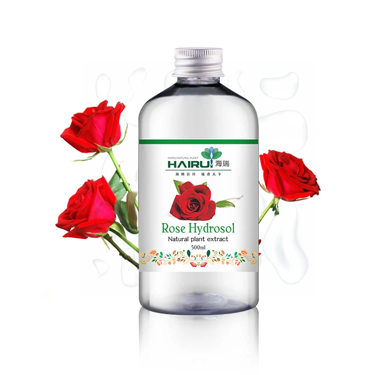 

Factory supply private label pure rose water pure natural cosmetic grade rosewater hydrosol