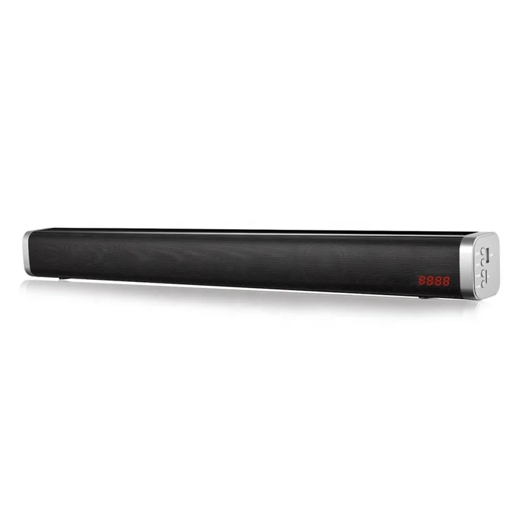 

Wireless Subwoofer Soundbar, Home Theatre System Sound Bar, Black