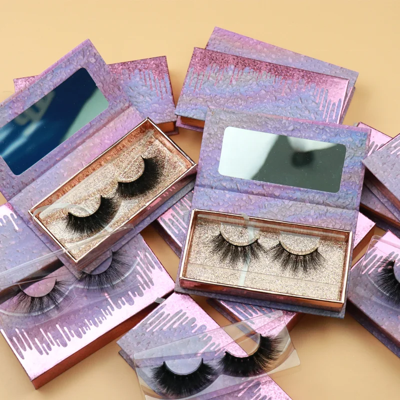 

New Arrivals Free Sample Cruelty Free Synthetic Private Label 3D False Faux Mink Plant Fiber Eyelashes Vendor