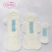

OEM Brand Name Anion Sanitary Napkin Side Gather Effects Private Label Herbal Negative Ion Anion Sanitary Pads Napkins