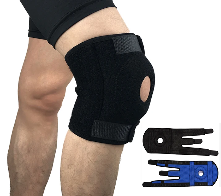 

Amazon hot sale High Elastic Compression Knee Sleeve Knee Brace unisex Knee Support, Black, blue, red, grey