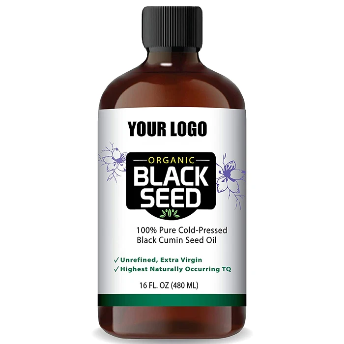 

Private label Pure cold pressed Black Seed Oil bulk support Immunity