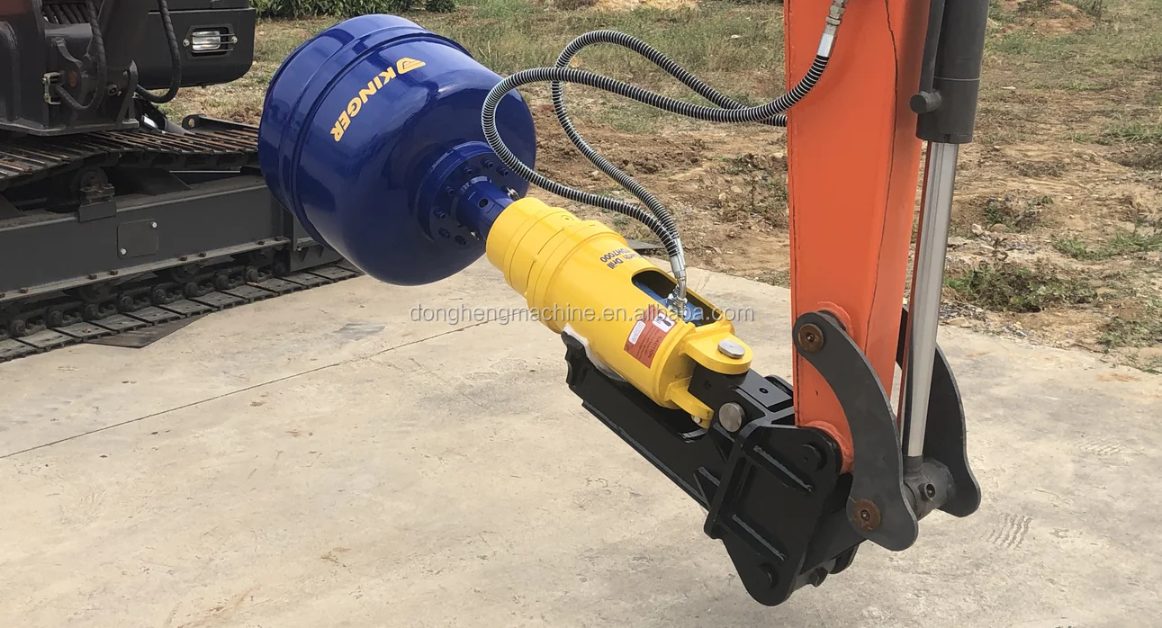 New Design Kinger 160l Cement Mixer For Excavator Buy 160l Cement