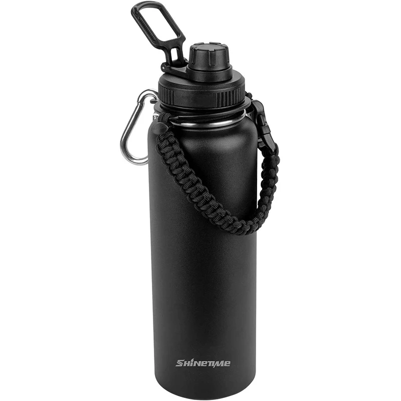 

Wholesale 32OZ Stainless Steel Double-walled Wide Mouth Insulated Sports Water Bottle With Straw