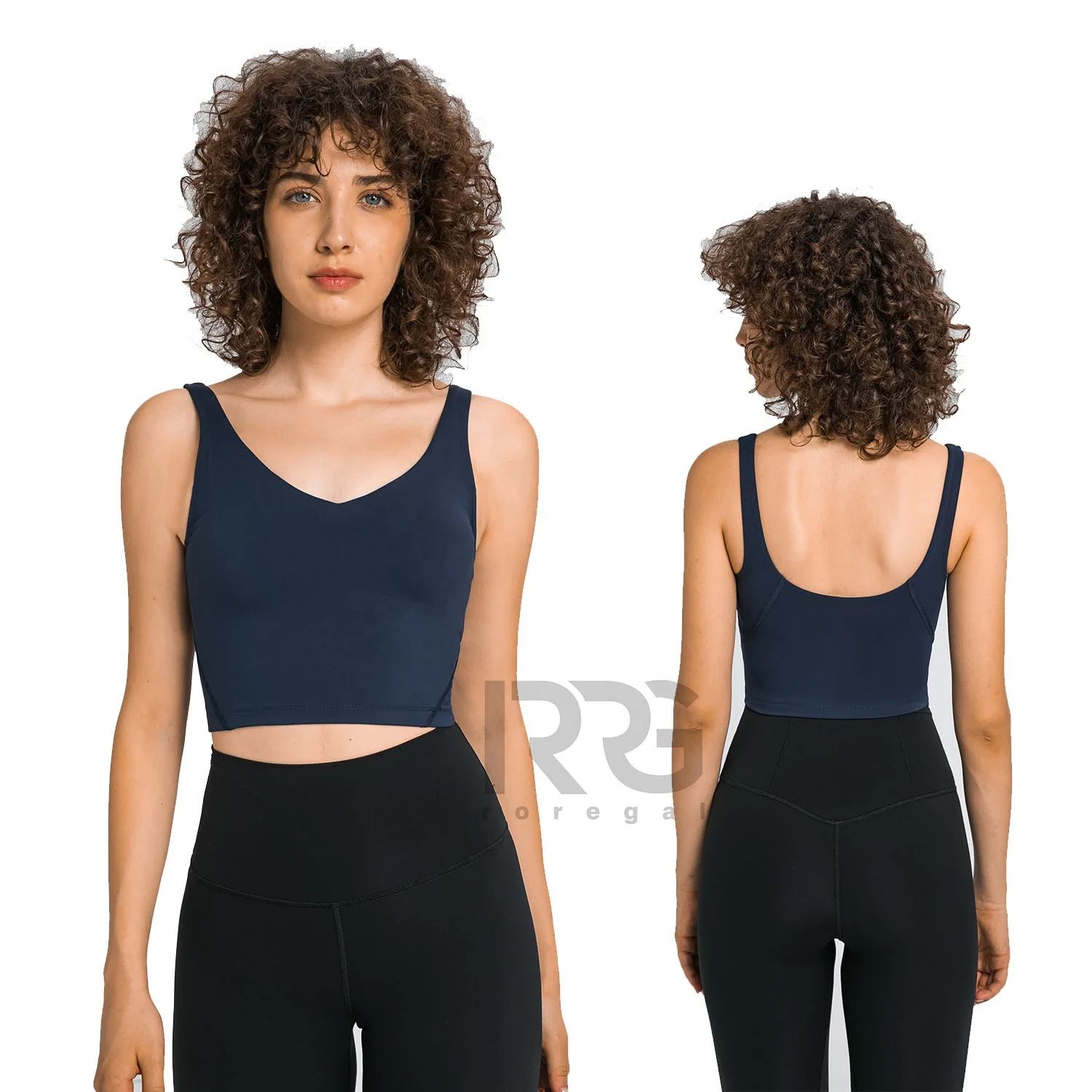 

2022 Lulu lemon new beautiful back sports underwear female high strength shockproof align yoga bra running sports vest